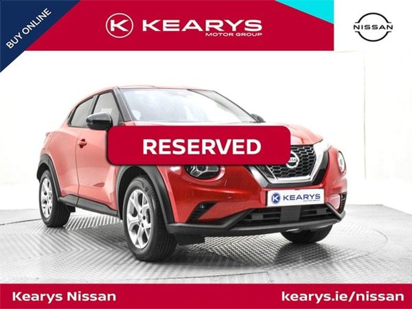 Nissan Juke SUV, Petrol, 2020, Red