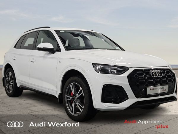 Audi Q5 SUV, Petrol Plug-in Hybrid, 2024, White