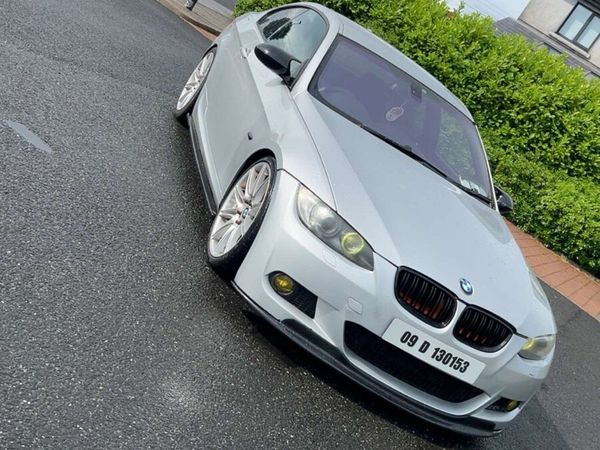 BMW 3-Series Coupe, Diesel, 2009, Silver