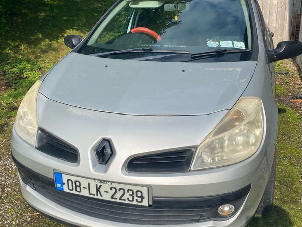Renault Clio Hatchback, Petrol, 2008, Silver