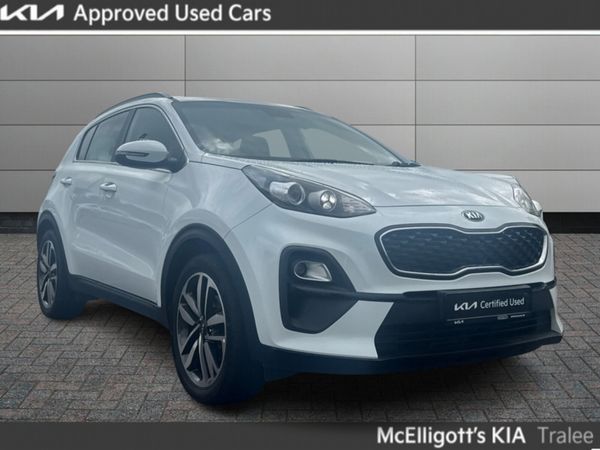 Kia Sportage MPV, Diesel Hybrid, 2021, White