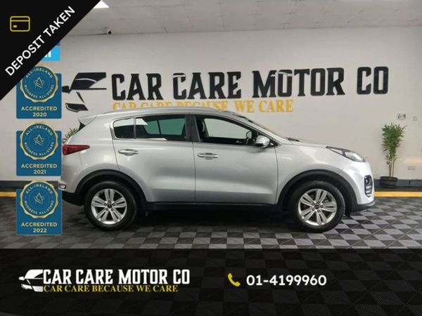Kia Sportage SUV, Diesel, 2016, Silver
