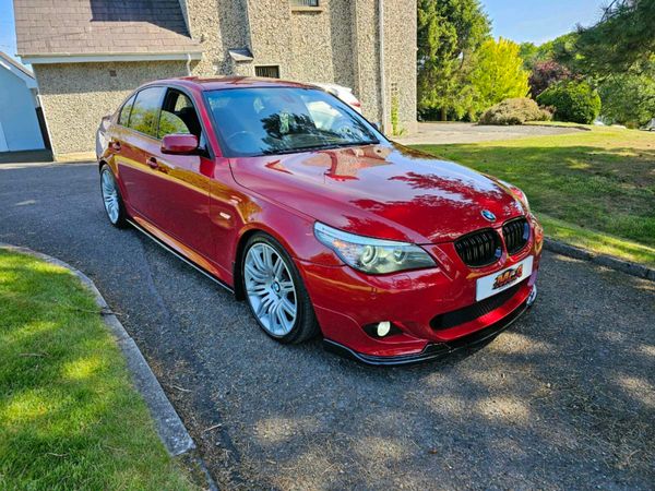 BMW 5-Series Saloon, Diesel, 2009, Red