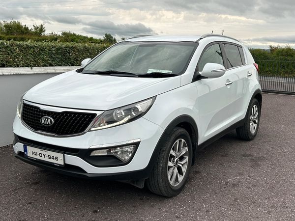 Kia Sportage SUV, Diesel, 2014, White