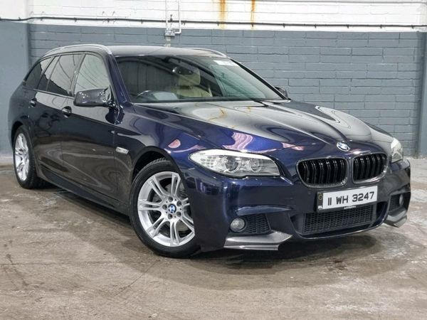 BMW 5-Series Estate, Diesel, 2011, Blue