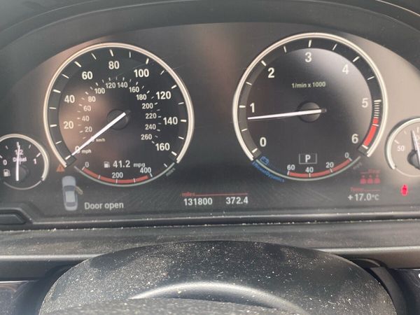 BMW 5-Series Saloon, Diesel, 2016, Grey