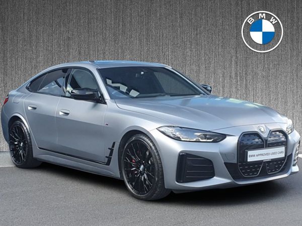 BMW i4 Hatchback, Electric, 2023, Grey