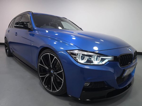 BMW 3-Series Estate, Diesel, 2017, Blue