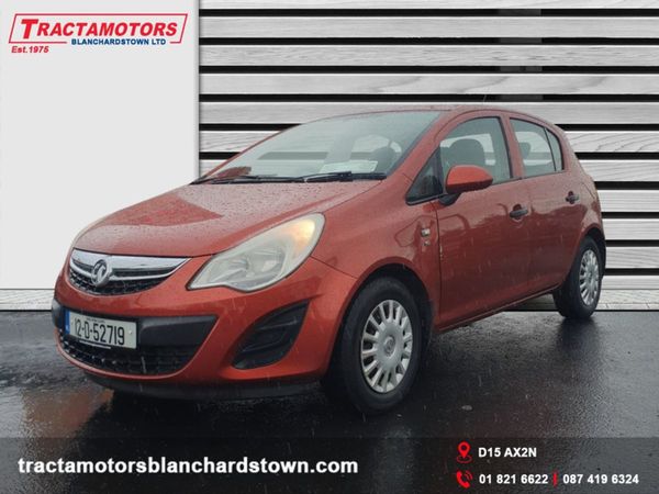 Vauxhall Corsa Hatchback, Petrol, 2012, Orange
