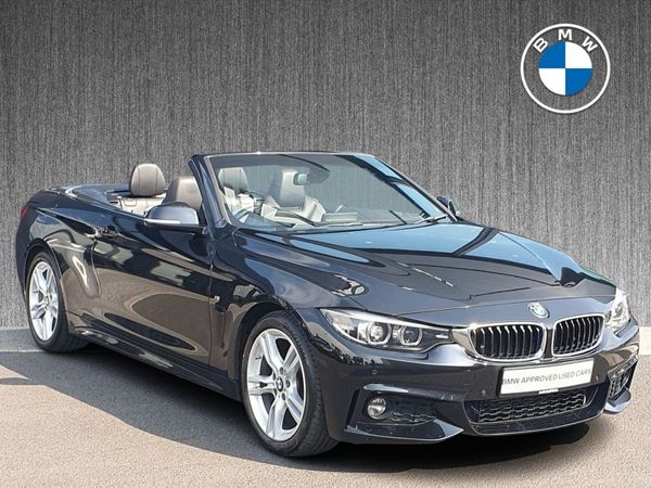 BMW 4-Series Cabriolet, Diesel, 2019, Black