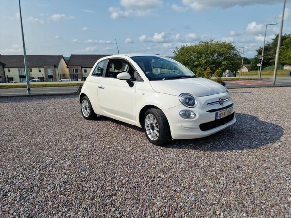 Fiat 500 Hatchback, Petrol, 2016, White