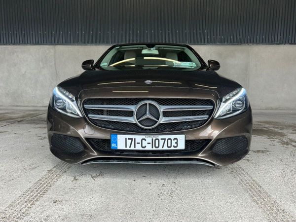 Mercedes-Benz C-Class Saloon, Diesel, 2017, Brown