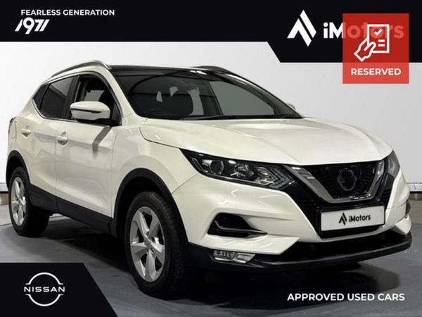 Nissan Qashqai SUV, Diesel, 2017, White