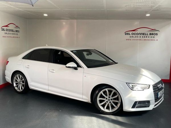 Audi A4 Saloon, Diesel, 2017, White