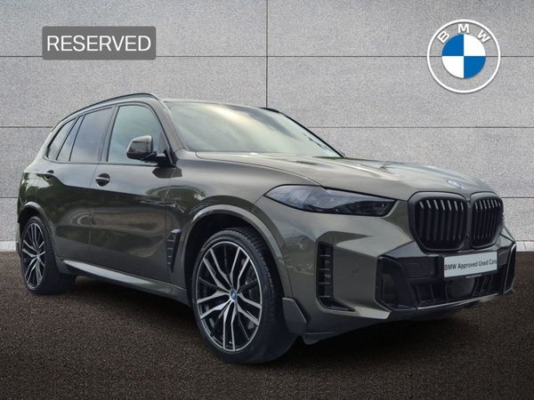 BMW X5 SUV, Petrol Plug-in Hybrid, 2025, Green