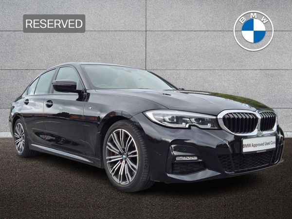 BMW 3-Series Saloon, Petrol, 2022, Black