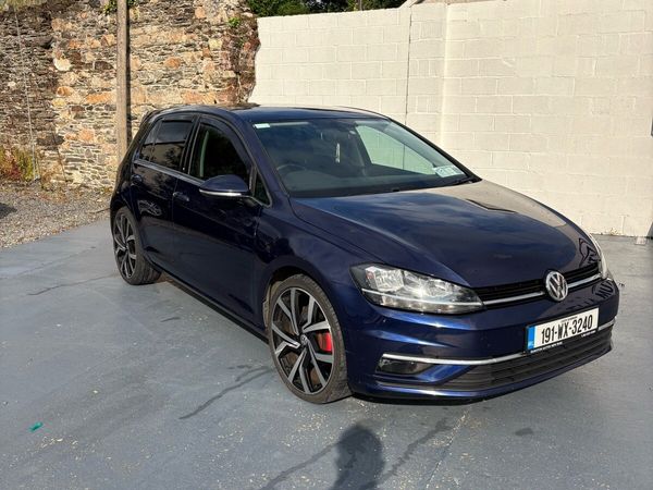 Volkswagen Golf Hatchback, Diesel, 2019, Blue