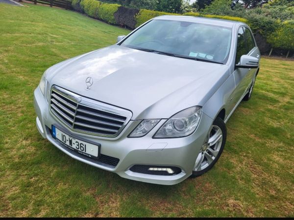 Mercedes-Benz E-Class Saloon, Diesel, 2010, Silver