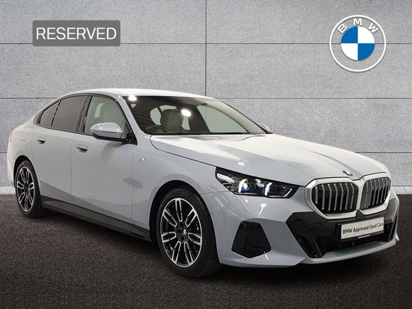 BMW 5-Series Saloon, Petrol Hybrid, 2025, Grey