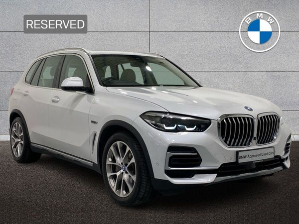 BMW X5 SUV, Petrol Plug-in Hybrid, 2022, White