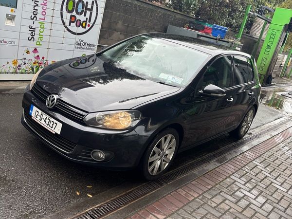 Volkswagen Golf Hatchback, Diesel, 2012, Black