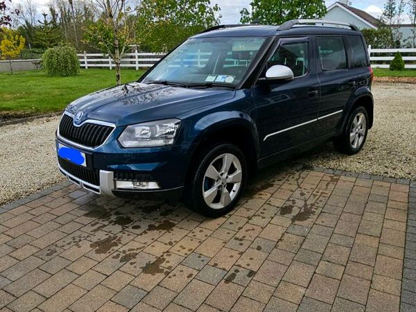 Skoda Yeti SUV, Diesel, 2014, Blue