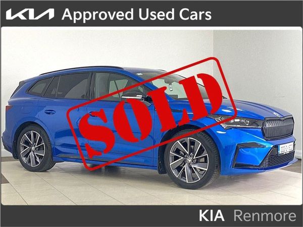 Skoda Enyaq Estate, Electric, 2022, Blue