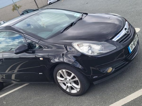 Opel Corsa Hatchback, Petrol, 2007, Black