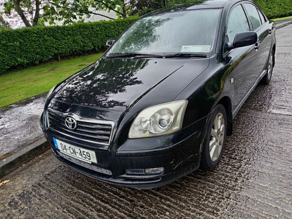 Toyota Avensis Saloon, Petrol, 2004, Black