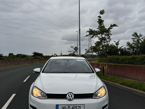 Volkswagen Golf Hatchback, Diesel, 2014, White