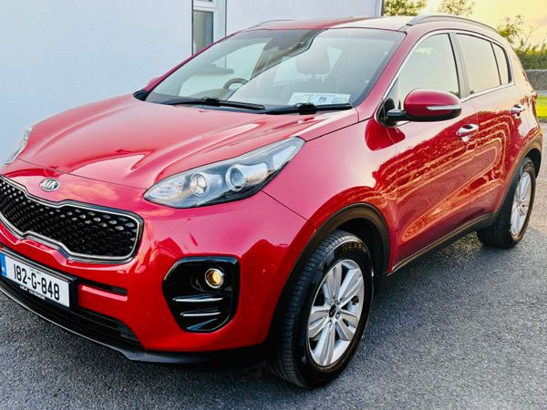 Kia Sportage SUV, Diesel, 2018, Red
