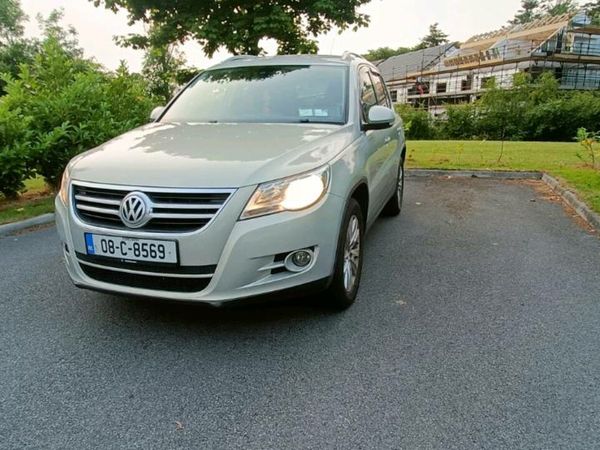 Volkswagen Tiguan SUV, Diesel, 2008, Silver