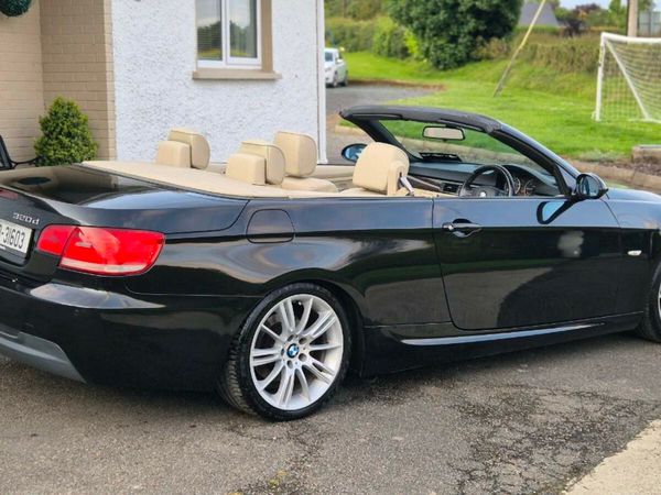 BMW 3-Series Convertible, Diesel, 2009, Black