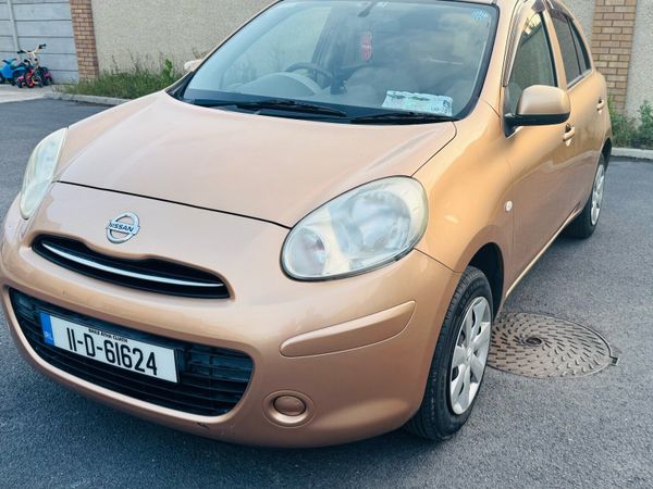 Nissan March Hatchback, Petrol, 2011, Brown