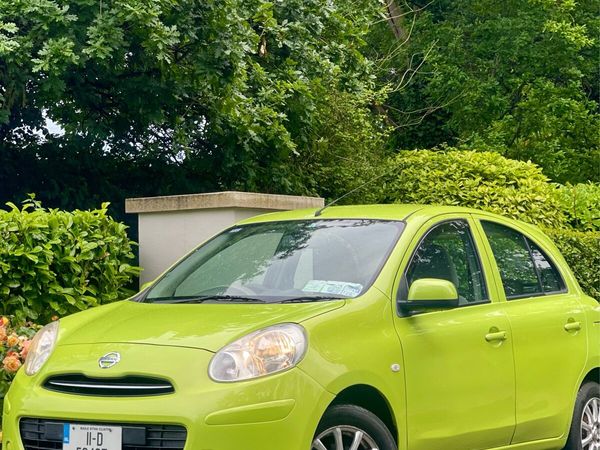 Nissan March Hatchback, Petrol, 2011, Green