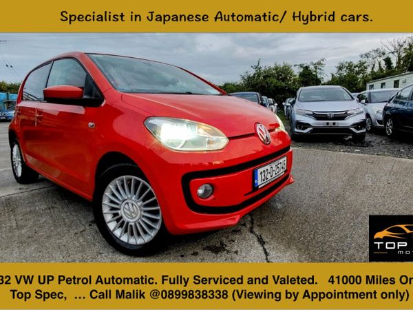 Volkswagen up! Hatchback, Petrol, 2013, Red