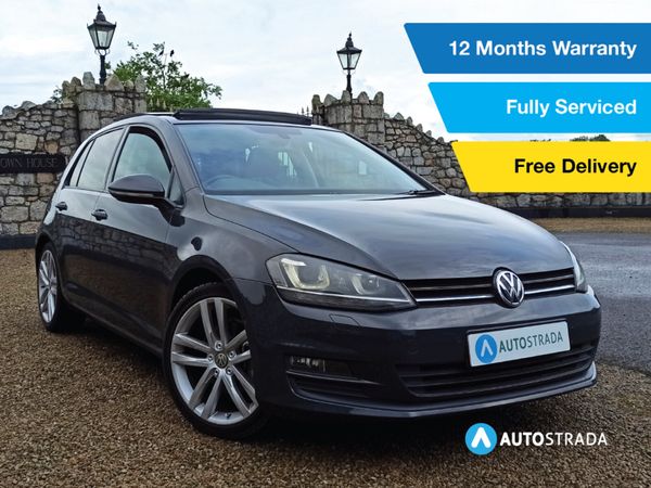 Volkswagen Golf Hatchback, Petrol, 2015, Grey