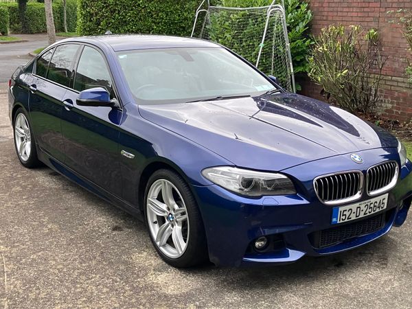 BMW 5-Series Saloon, Diesel, 2015, Blue