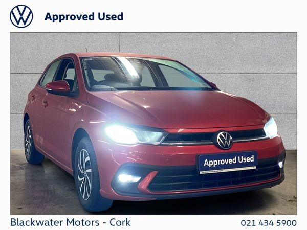 Volkswagen Polo Hatchback, Petrol, 2024, Red