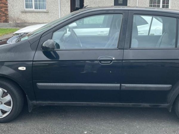 Hyundai Getz Hatchback, Petrol, 2004, Black