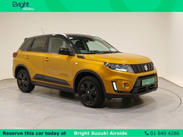 Suzuki Vitara SUV, Petrol Hybrid, 2022, Gold