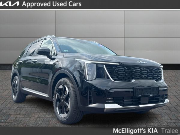 Kia Sorento SUV, Petrol Plug-in Hybrid, 2025, Black