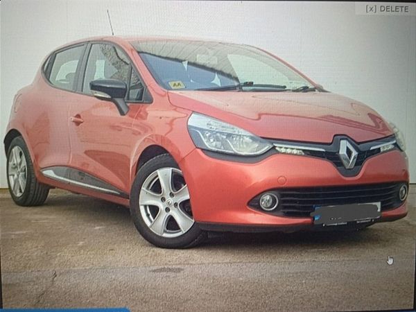 Renault Clio Hatchback, Diesel, 2013, Red