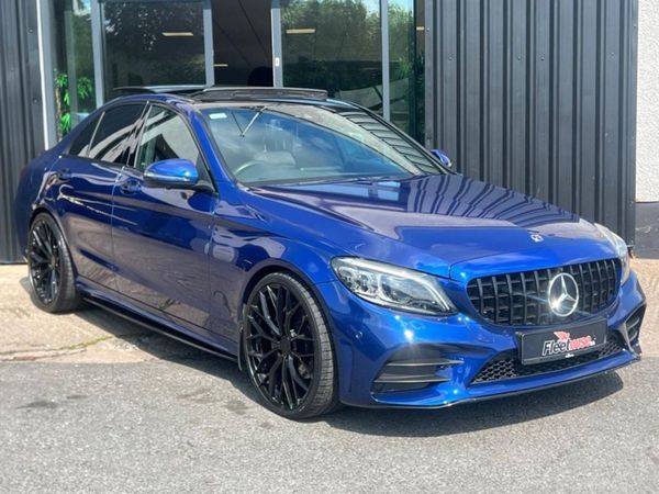 Mercedes-Benz C-Class Saloon, Diesel, 2020, Blue
