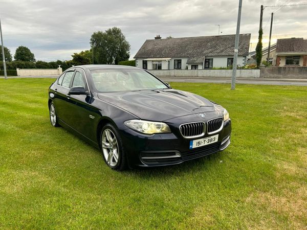 BMW 5-Series Saloon, Diesel, 2015, Blue