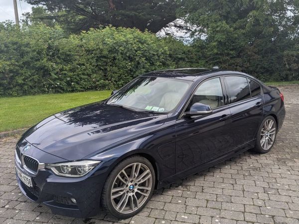 BMW 3-Series Saloon, Petrol Plug-in Hybrid, 2016, Blue