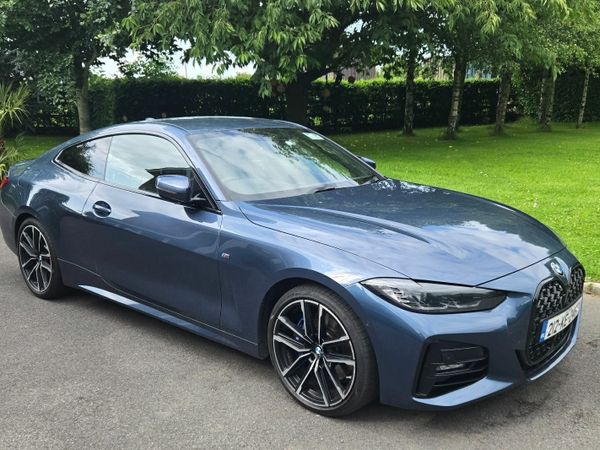 BMW 4-Series Coupe, Diesel, 2021, Blue