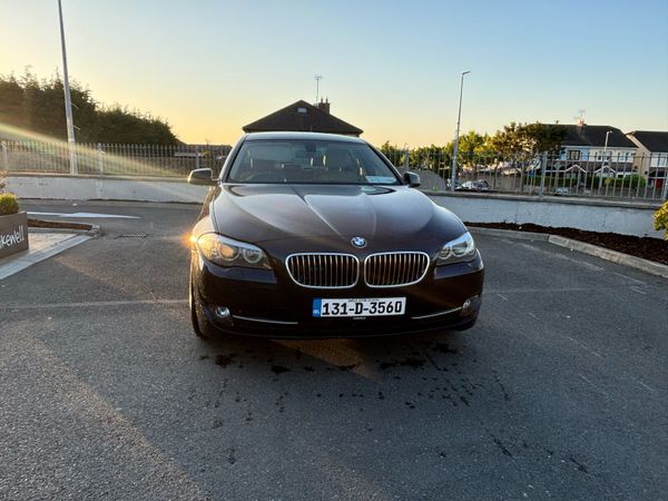 BMW 5-Series Saloon, Diesel, 2013, Blue