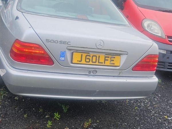 Mercedes-Benz 500 Coupe, Petrol, 1993, Silver