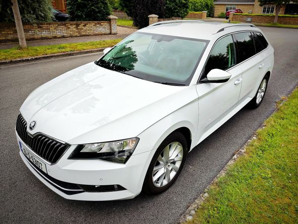 Skoda Superb Estate, Diesel, 2016, White